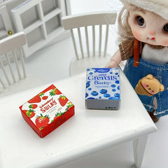 DIY Dollhouse Food Model Accessories: Strawberry Sundae & Gerard's Bierij Chocol