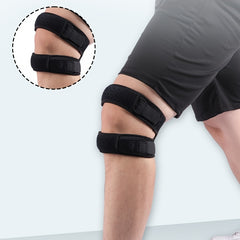 Adjustable Knee Strap with Shock Absorption and Non Slip