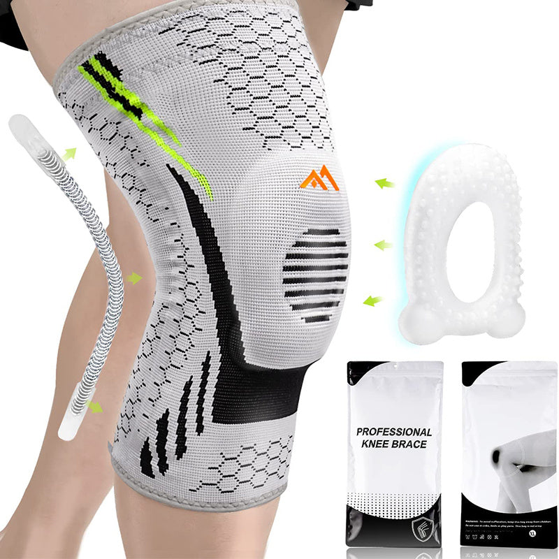 Adjustable Non-slip Compression Knee Sleeve Moisture Wicking Knee Sleeves