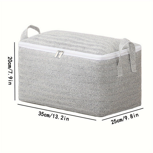 Large Capacity Storage Bag With Handles Clothes Quilts Wardrobe Organizer
