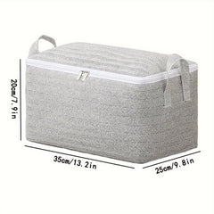 Large Capacity Storage Bag With Handles Clothes Quilts Wardrobe Organizer