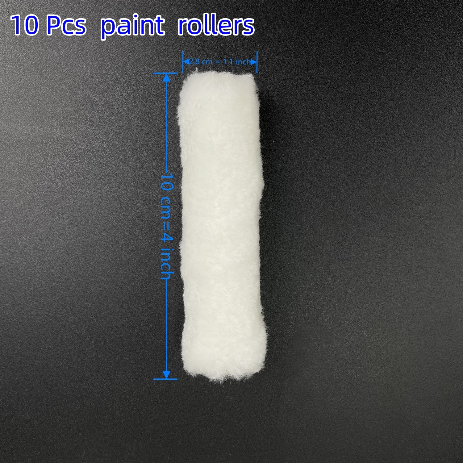 10pcs Paint Roller Covers 10 Roller Covers Covers For Paint Rollers Naps