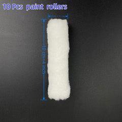 10pcs Paint Roller Covers 10 Roller Covers Covers For Paint Rollers Naps