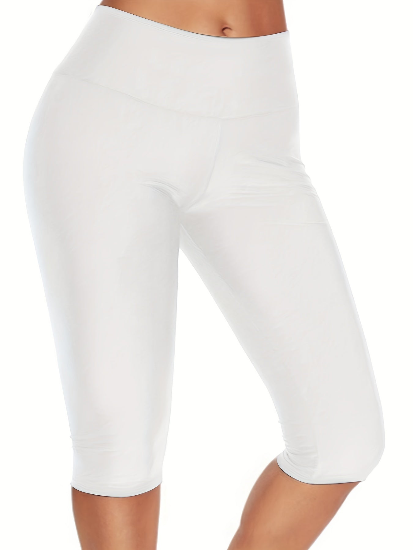 Women's High Waist Yoga Shorts for Running & Slimming