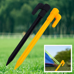 Plastic Ground Nail Garden Grass Cloth Weed Barrier Tent Landscape Anchors