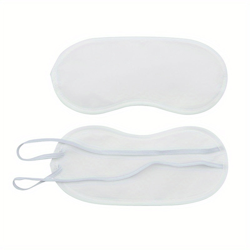 2pcs Blackout Blindfold Soft Sleeping Eye Mask for Travel Rest Yoga