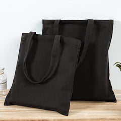 Large Cotton Canvas Tote Bag Reusable Grocery Shopping Bags Blank Bags