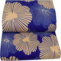 African Fabric DIY Craft Wax Cloth Ethnic Print 6 Yards