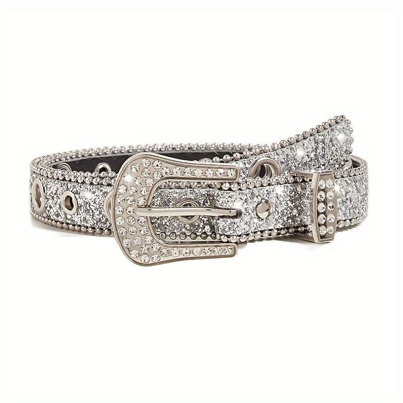 Luxury Kids Rhinestone Belt, Unisex