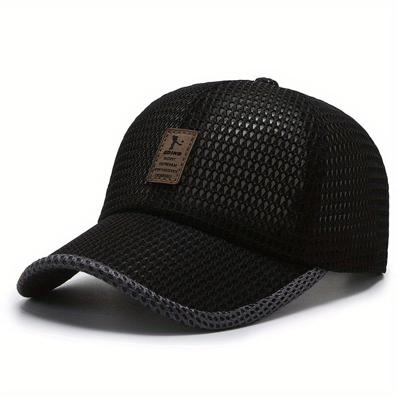 Summer Mesh Breathable Baseball Cap Trucker Hat Outdoor Sports Sun Hats