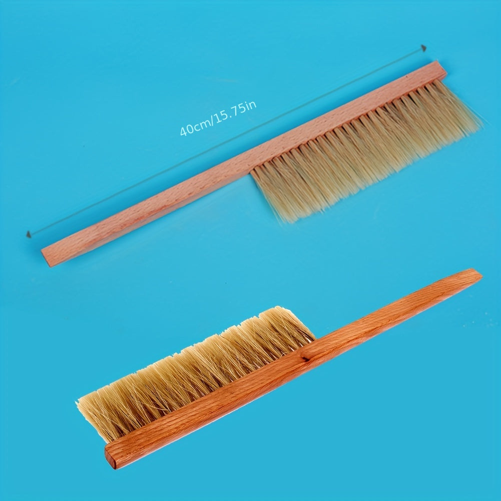 Bee Brush Smooth Surface Beekeeper Tool Natural Wood For Brushing Bees