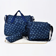 4pcs Mommy Bag Oxford Fabric Small Car Pattern