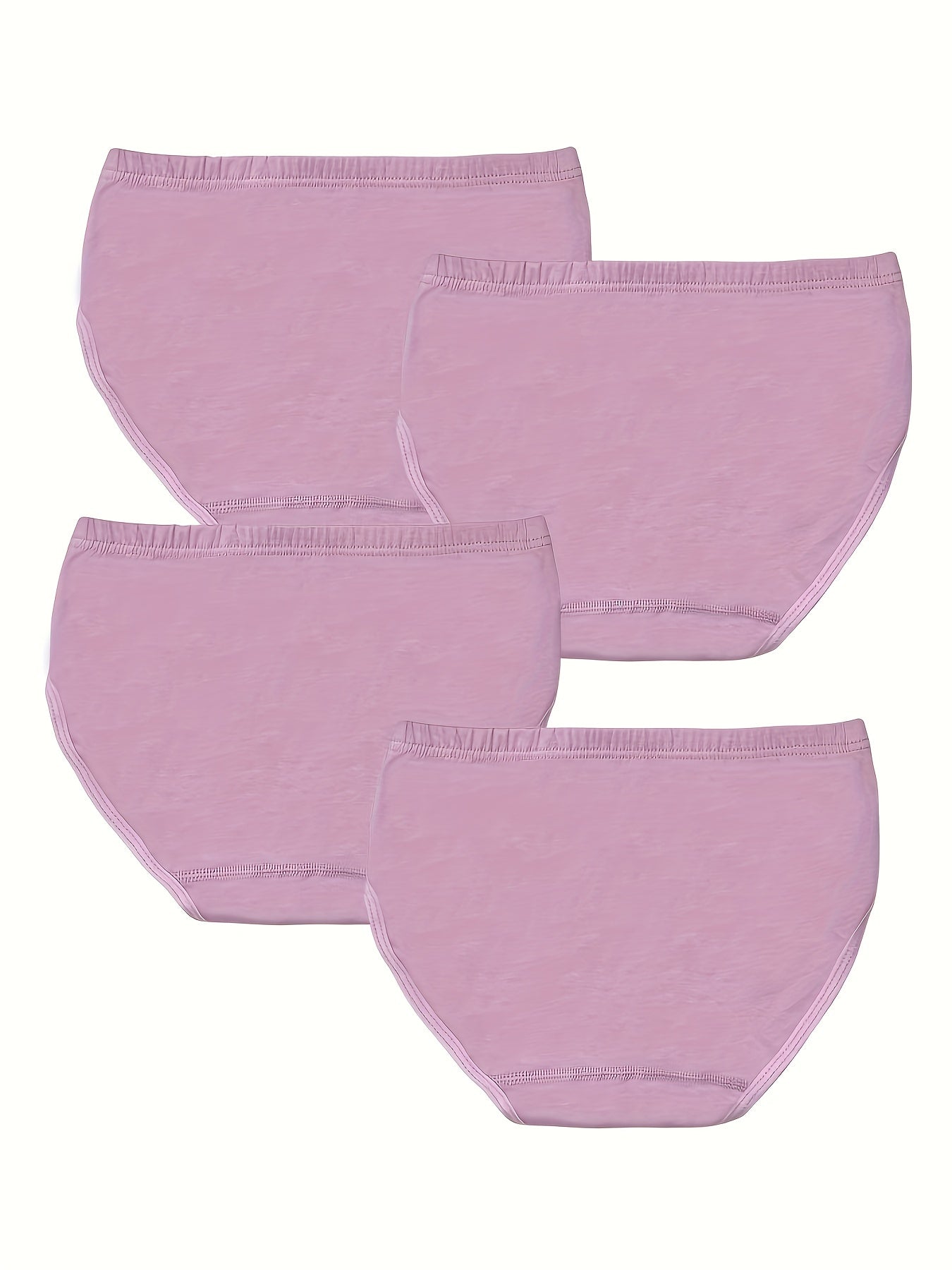 Girl's Triangle Panties, Elastic Waist Shorts