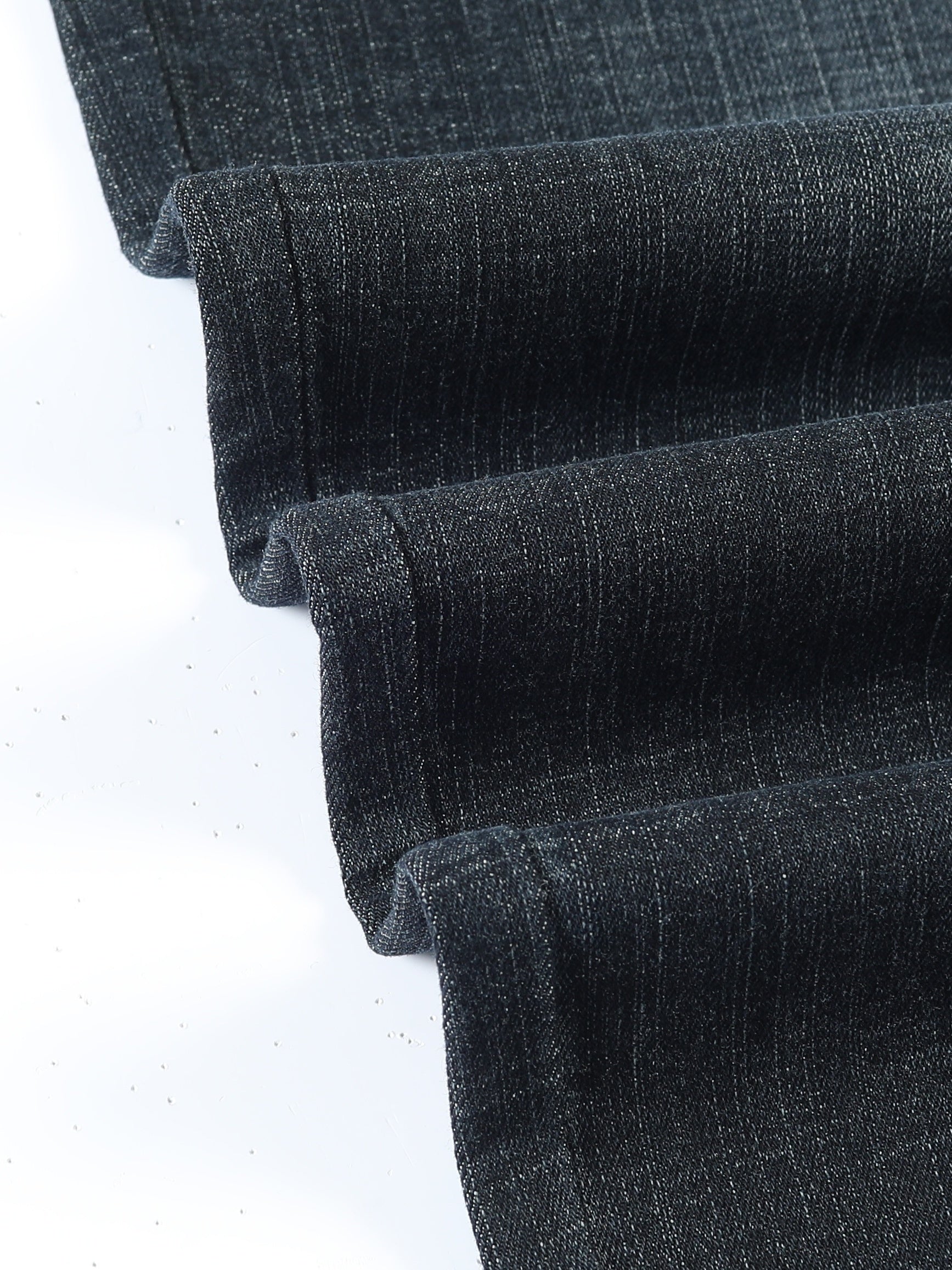 Men's Classic Straight Denim Jeans with Pockets