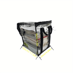 Transparent PVC Document Storage Bag Waterproof Organizer