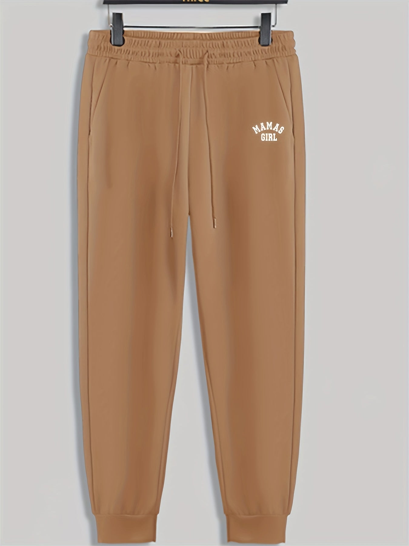 Mamas Girl Men's Drawstring Sweatpants for Spring Autumn