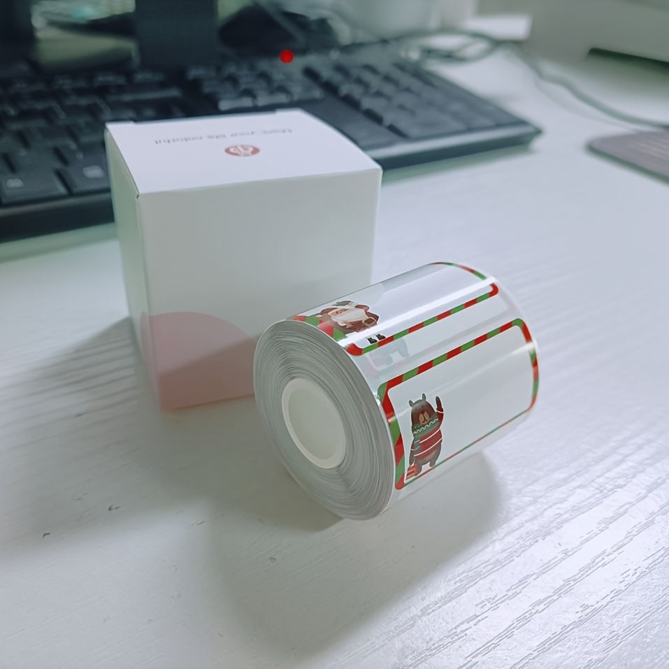 310pcs Christmas Thermal Labels 40x20mm for P50 M110 Printer