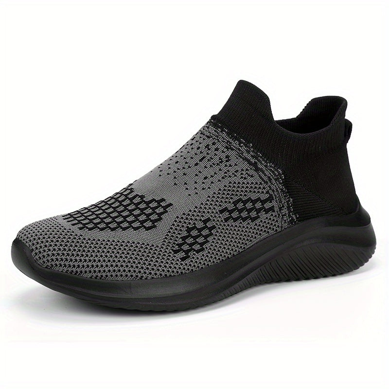 Men's Slip on Sneakers Lightweight Breathable Athletic Shoes