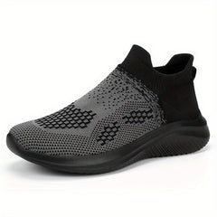 Men's Slip on Sneakers Lightweight Breathable Athletic Shoes