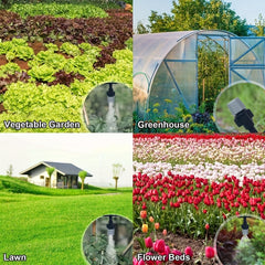 DIY Garden Drip Irrigation Hoses Watering System - Save Water & Time