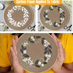 30pcs Carbon Transfer Paper For Wood Burning Craft Paper A4 Size