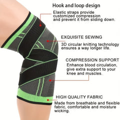 Durable Nylon Kneepad for Outdoor Sports - Reliable Knee & Leg Protection