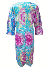 Boho Half Sleeve Dress Summer Women's Clothing