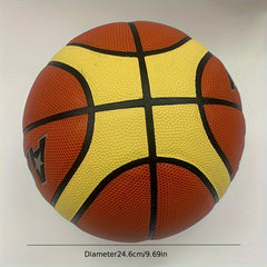 1pc No 7 Competition and Training Basketball PVC Durable Non slip