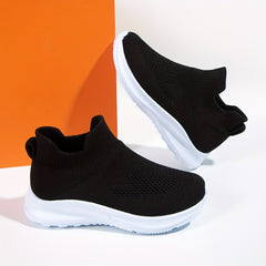 Women's Chunky Sock Sneakers Comfy Low Top Slip On Shoes