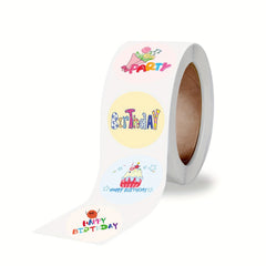 200pcs Cartoon Birthday Blessing Sticker Decorative Label Decoration