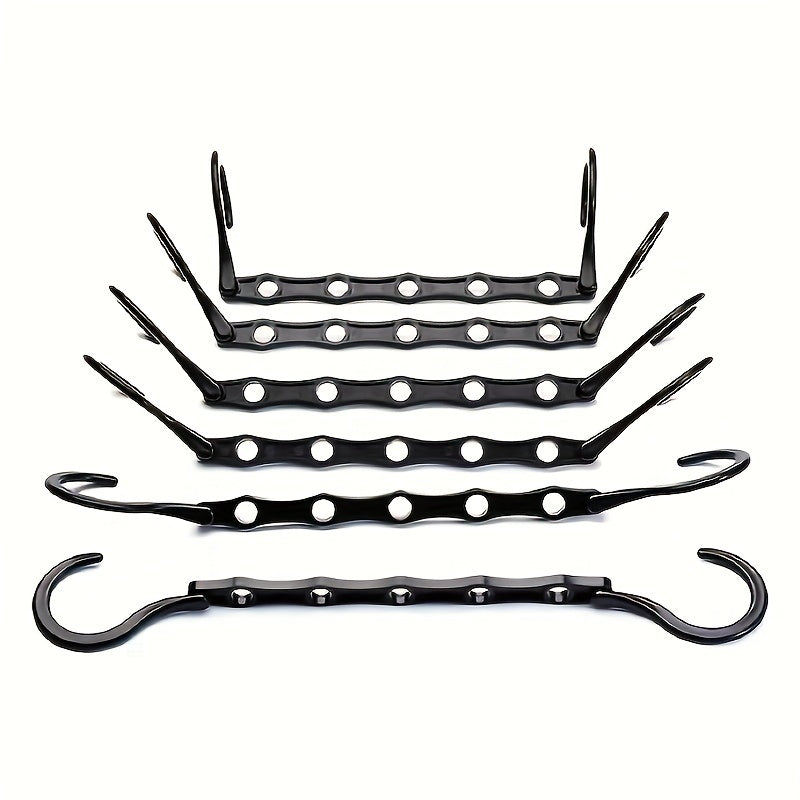 Multifunctional Non slip Windproof Hanger Creative Five hole Magic Hanger