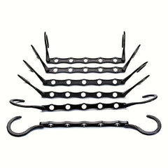 Multifunctional Non slip Windproof Hanger Creative Five hole Magic Hanger