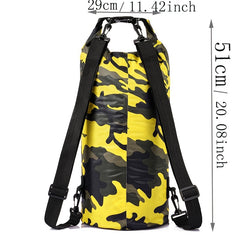 Waterproof PVC Backpack Camouflage Bag for Outdoor Activities