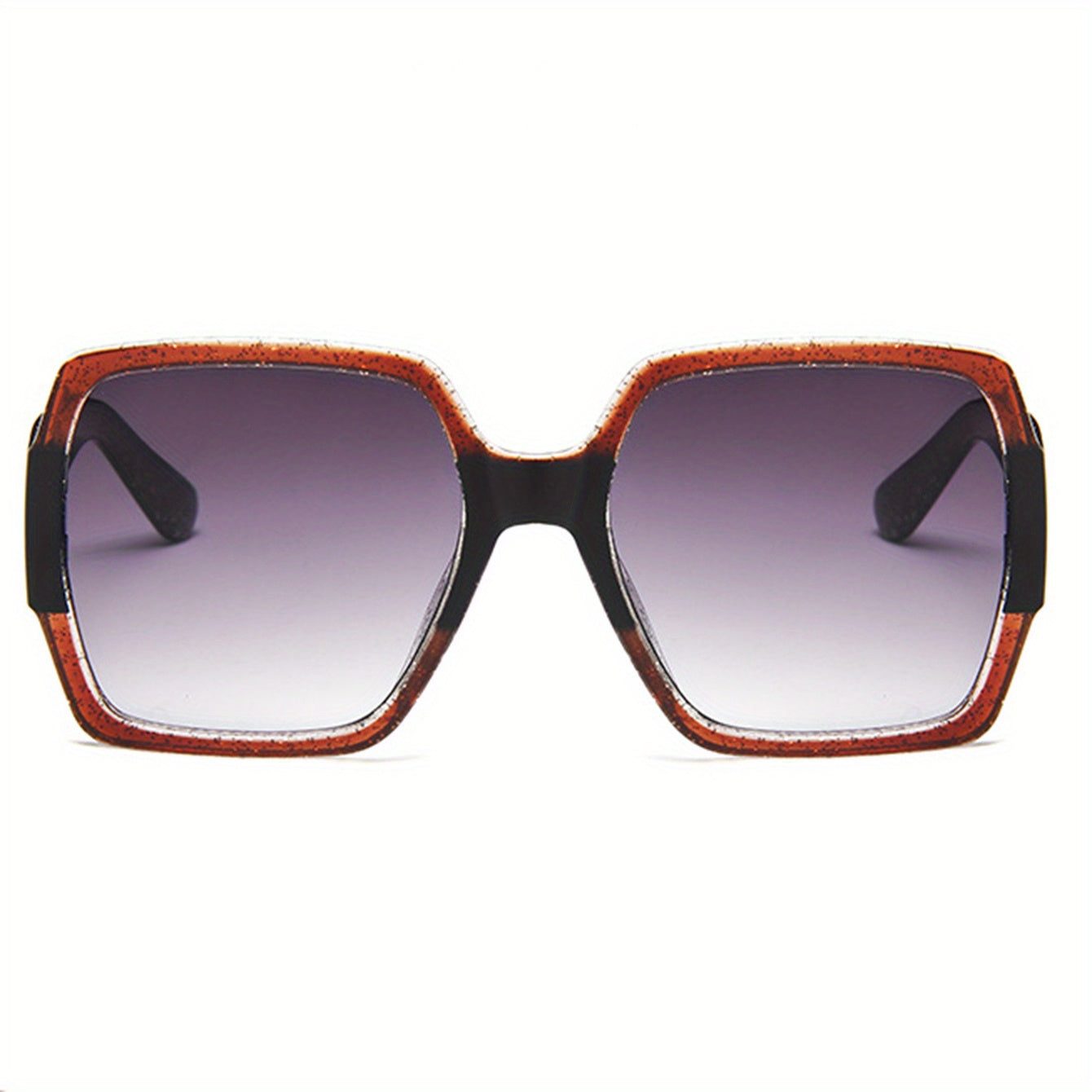 Oversized Square Sunglasses Casual Gradient Glasses UV400