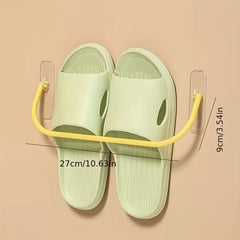 Foldable Bathroom Slippers Rack Wall Hanging Shoe Storage Rack