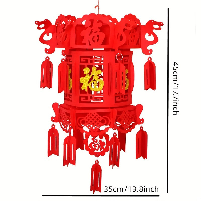 Red Lanterns Wedding Lanterns Decorations for Halloween Thanksgiving Christmas