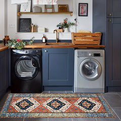 Bohemian Style Quick Dry Anti-slip Absorbent Foam Bath Mat