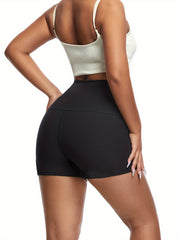 Sauna Sweat Running Shorts Women Compression Workout Exercise Body Shaping
