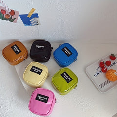 Kids Letter Patch Crossbody Bag Casual Small Shoulder Bag