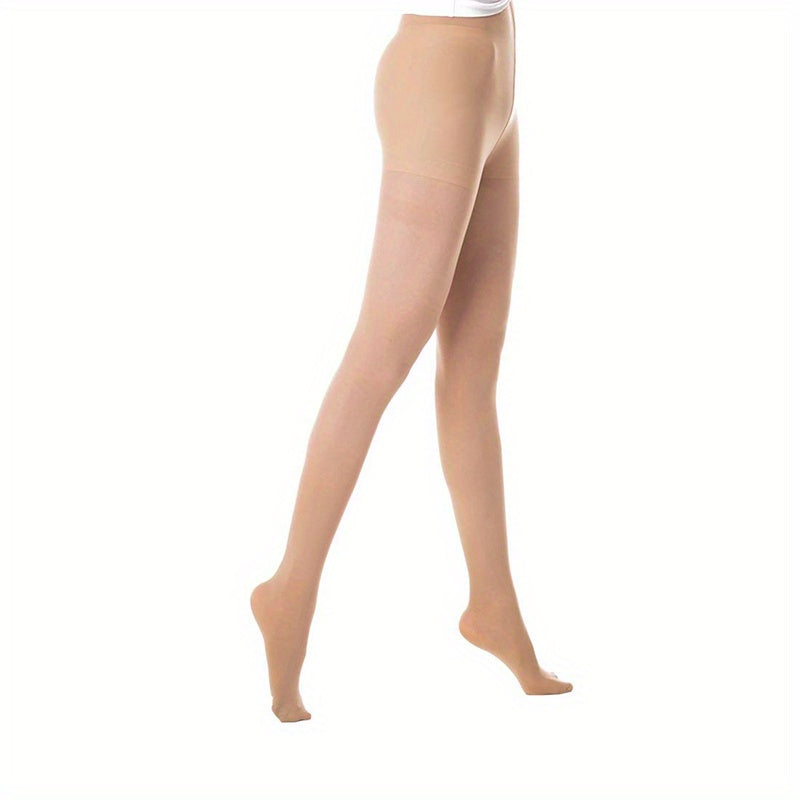 Opaque Solid Tights High Waist Pantyhose Women's Stockings