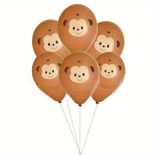 Forest Animal Theme Scene Balloon Set Birthday Decoration Props