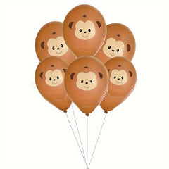 Forest Animal Theme Scene Balloon Set Birthday Decoration Props