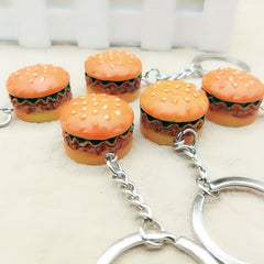 Hamburger Keychain Fun Gift for Kids