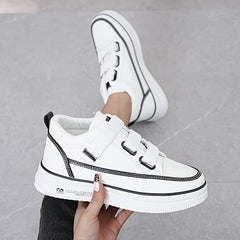 Women's Hook & Loop Fastener Skate Shoes Anti slip Lightweight Sneakers