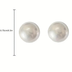 Vintage Style Pearl Brooch Flower Shape Pin For Ladies