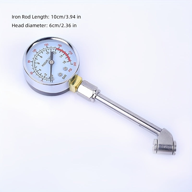 Portable Tire Pressure Gauge for Car Maintenance