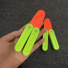 3D Printed Carrot Butterfly Toy for Adults & Kids