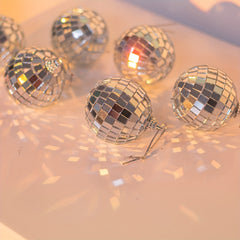 24pcs Disco Ball Mirror Ball Hanging for Party Christmas Tree