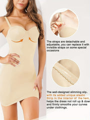 Seamless Shaping Slip Dress Tummy Control Slimming Body Shaper