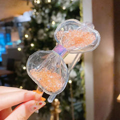 Sequin Bow Hair Hoop for Party Accessory